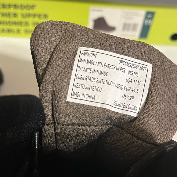 Eddie Bauer Men's Fairmont Hiking Boots Leather Waterproof - Brown Size 11 - Picture 9 of 11